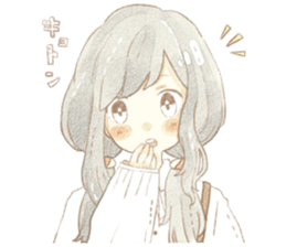 yuruhuwakeisticker~couple~ sticker #13471999