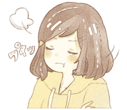 yuruhuwakeisticker~couple~ sticker #13472001