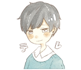 yuruhuwakeisticker~couple~ sticker #13472002