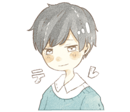 yuruhuwakeisticker~couple~ sticker #13472002