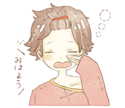 yuruhuwakeisticker~couple~ sticker #13472008