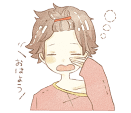 yuruhuwakeisticker~couple~ sticker #13472008