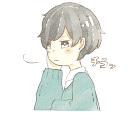 yuruhuwakeisticker~couple~ sticker #13472014