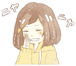 yuruhuwakeisticker~couple~ sticker #13472017