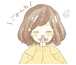 yuruhuwakeisticker~couple~ sticker #13472021