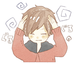 yuruhuwakeisticker~couple~ sticker #13472024