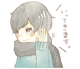 yuruhuwakeisticker~couple~ sticker #13472026