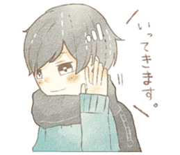 yuruhuwakeisticker~couple~ sticker #13472026