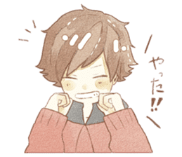 yuruhuwakeisticker~couple~ sticker #13472028