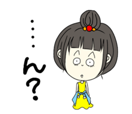 Daily life of a cute girl sticker #13472160