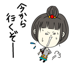 Daily life of a cute girl sticker #13472166
