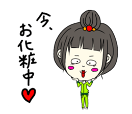 Daily life of a cute girl sticker #13472172