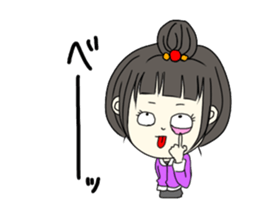 Daily life of a cute girl sticker #13472177