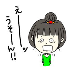 Daily life of a cute girl sticker #13472184