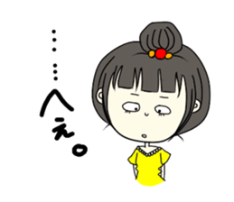 Daily life of a cute girl sticker #13472185