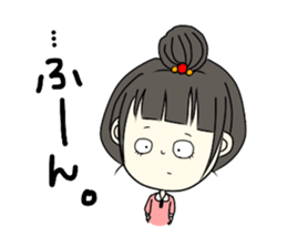 Daily life of a cute girl sticker #13472187