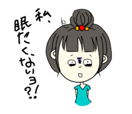Daily life of a cute girl sticker #13472192
