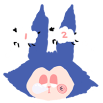 rabbit Dr.-expressive1 sticker #13472345