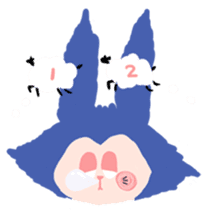 rabbit Dr.-expressive1 sticker #13472345