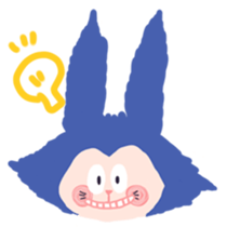 rabbit Dr.-expressive1 sticker #13472348