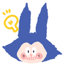 rabbit Dr.-expressive1 sticker #13472348