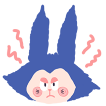 rabbit Dr.-expressive1 sticker #13472352