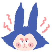 rabbit Dr.-expressive1 sticker #13472352