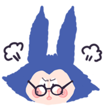 rabbit Dr.-expressive1 sticker #13472353