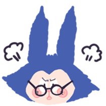 rabbit Dr.-expressive1 sticker #13472353