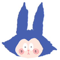 rabbit Dr.-expressive1 sticker #13472361