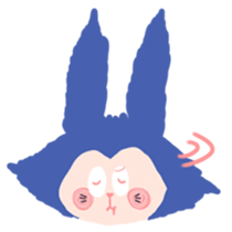 rabbit Dr.-expressive1 sticker #13472365