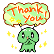 Cutealien sticker #13472537