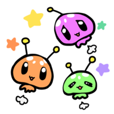 Cutealien sticker #13472541