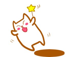 The new white cats sticker #13472844