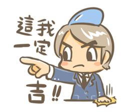 Dolphin MAN life sticker #13472919