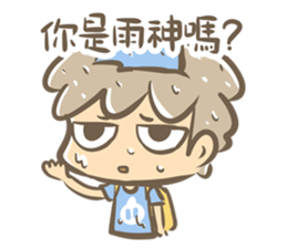 Dolphin MAN life sticker #13472931