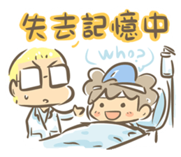 Dolphin MAN life sticker #13472954