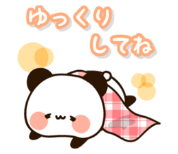 Friendly uruuru panda sticker #13473444