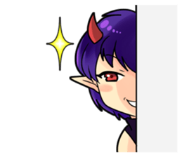 Angel's greeting sticker #13473614