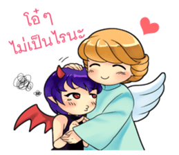 Angel's greeting sticker #13473618