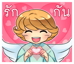 Angel's greeting sticker #13473627