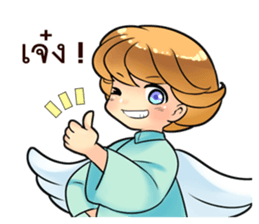 Angel's greeting sticker #13473632