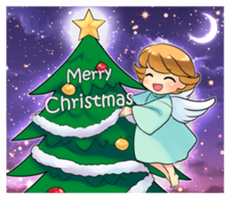 Angel's greeting sticker #13473636