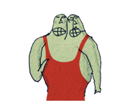 dorodoro ver.8 /Comic Action 01/ST man 1 sticker #13473982