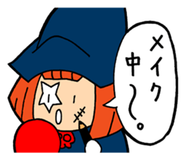 halloween happy party sticker #13474963