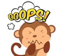 MR.N crazy monkey sticker #13474987