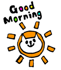 White Cat(Japanese) sticker #13475335