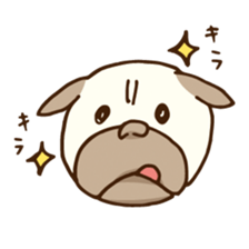PUGLOG -Everyday of Pug- sticker #13475727