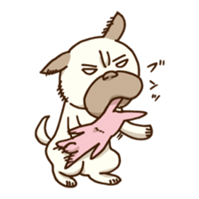 PUGLOG -Everyday of Pug- sticker #13475732