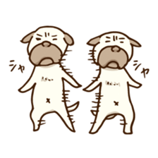 PUGLOG -Everyday of Pug- sticker #13475736